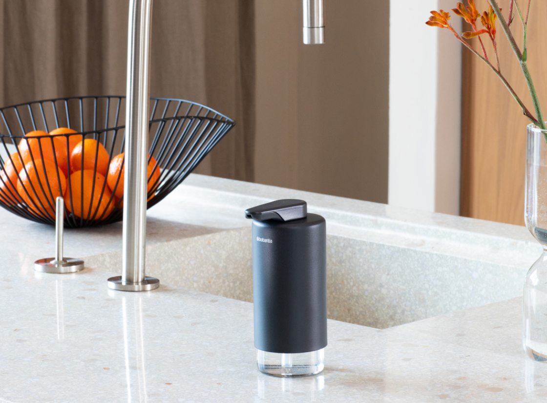 Soap dispenser at Brabantia GH