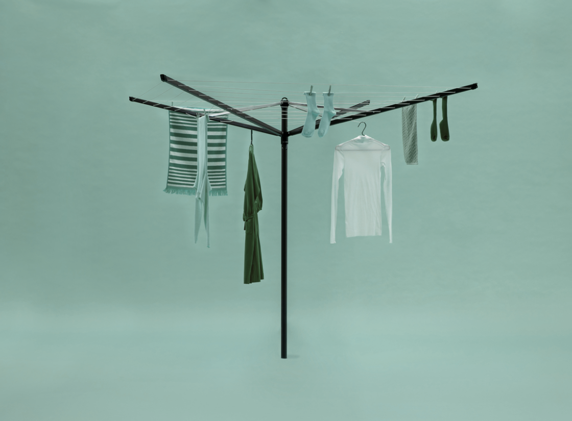 Rotary washing lines at Brabantia GH