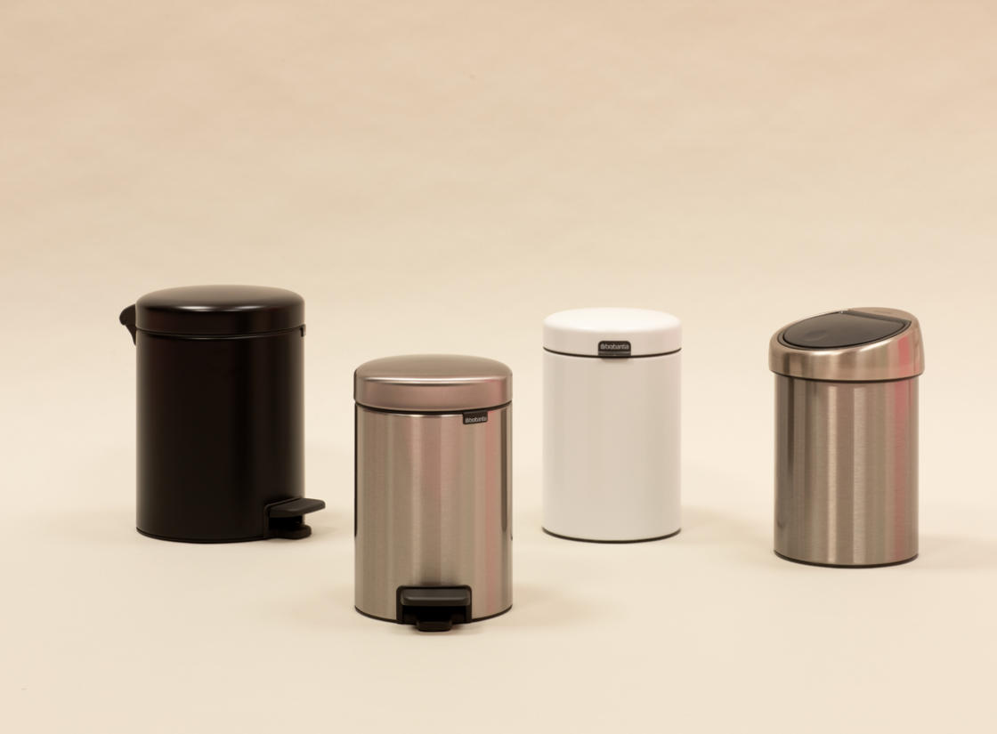 Toilet waste bin at Brabantia GH