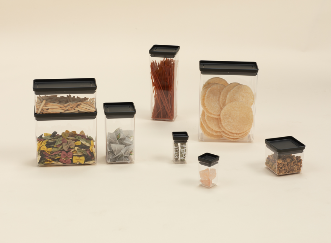 Stackable jars at Brabantia GH