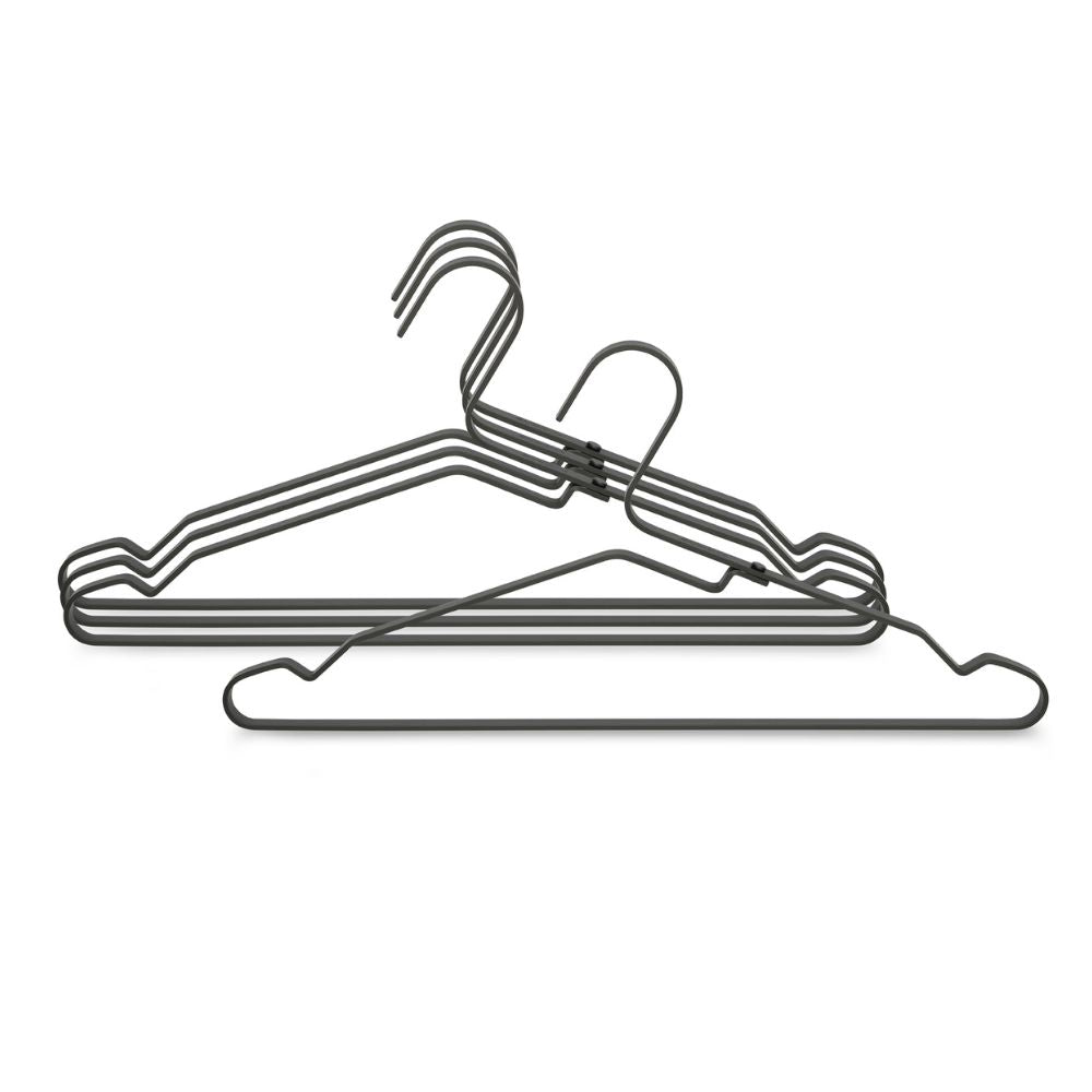 Aluminium Clothes Hangers, Set of 4 - Black at Brabantia GH