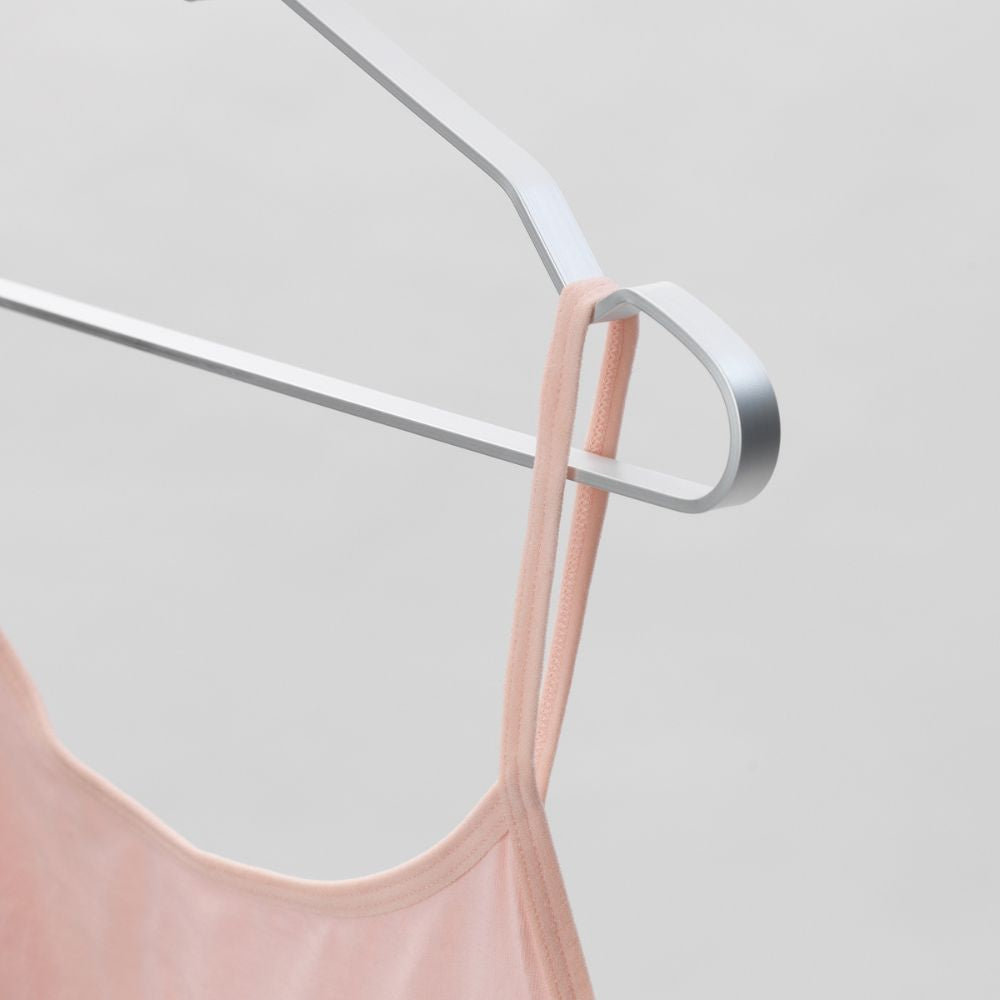 Aluminium Clothes Hangers, Set of 4 - Silver at Brabantia GH