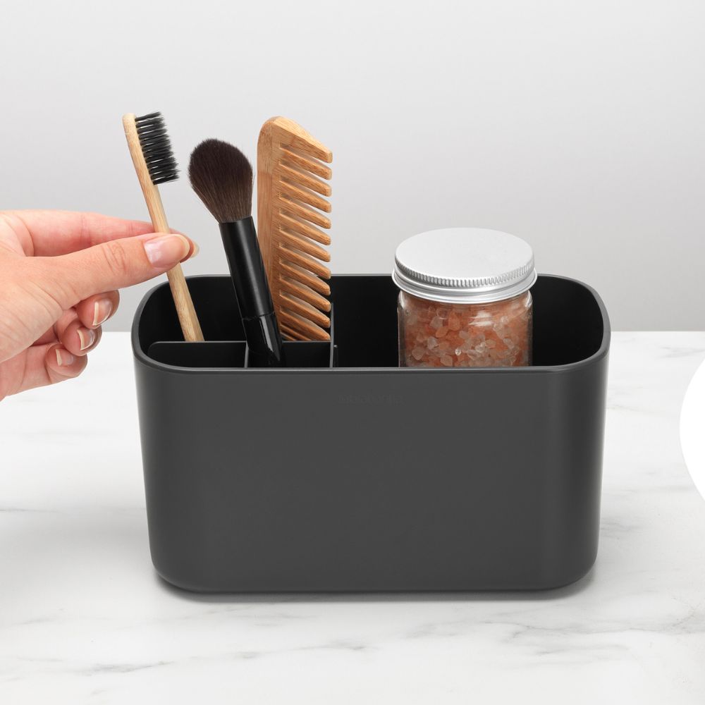 Bathroom Caddy, ReNew - Dark Grey at Brabantia GH