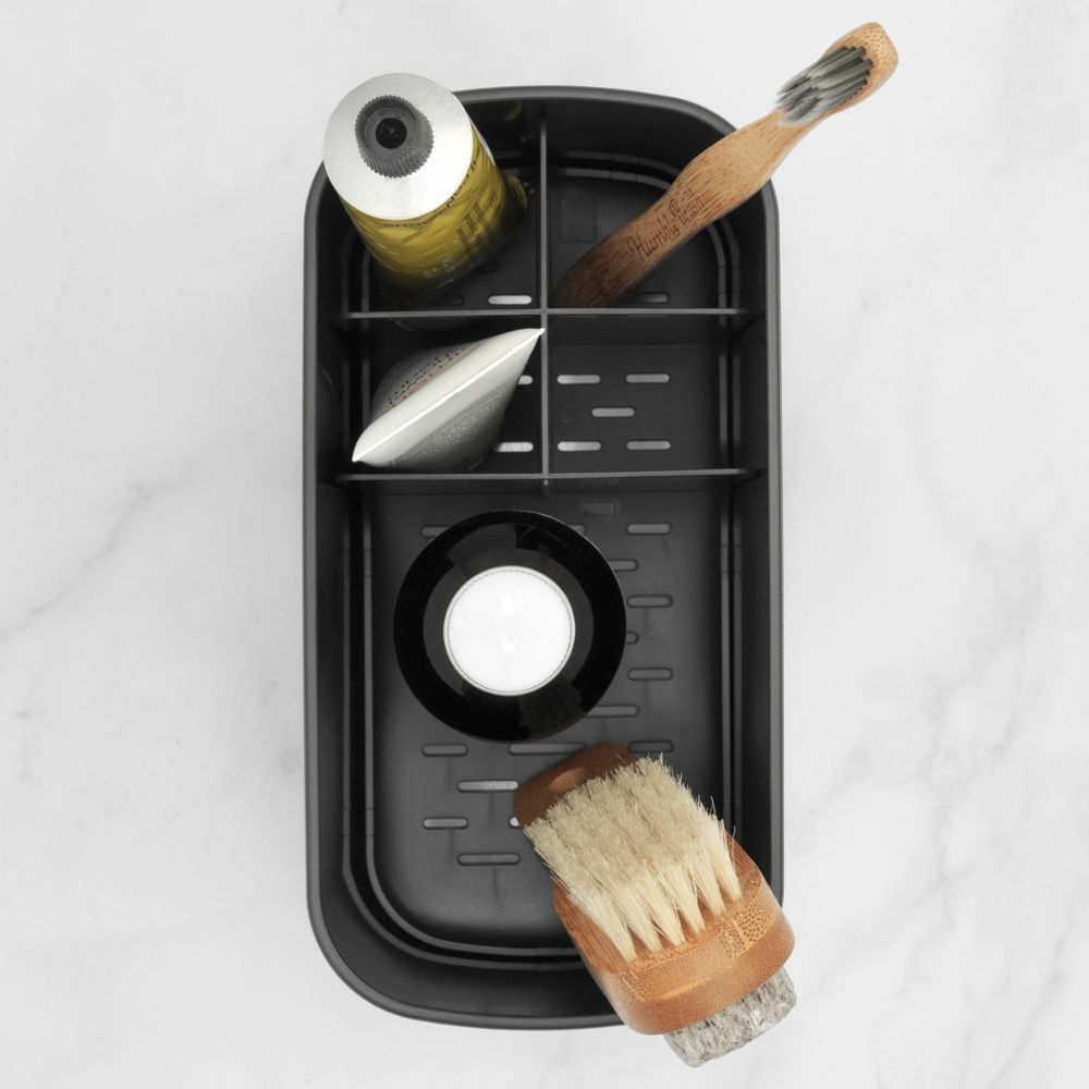 Bathroom Caddy, ReNew - Dark Grey at Brabantia GH