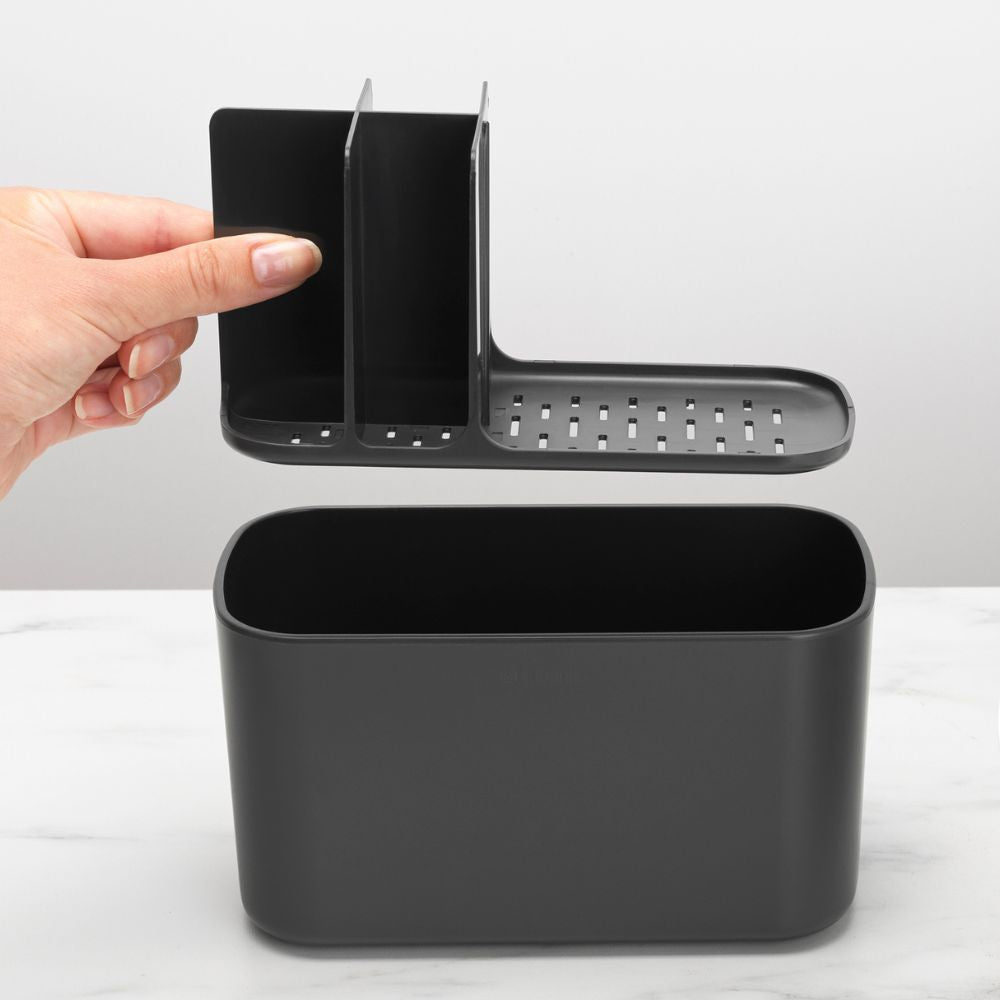Bathroom Caddy, ReNew - Dark Grey at Brabantia GH