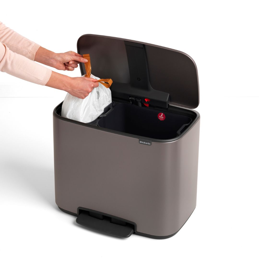 Bo Pedal Bin, 11 + 23L at Brabantia Gh