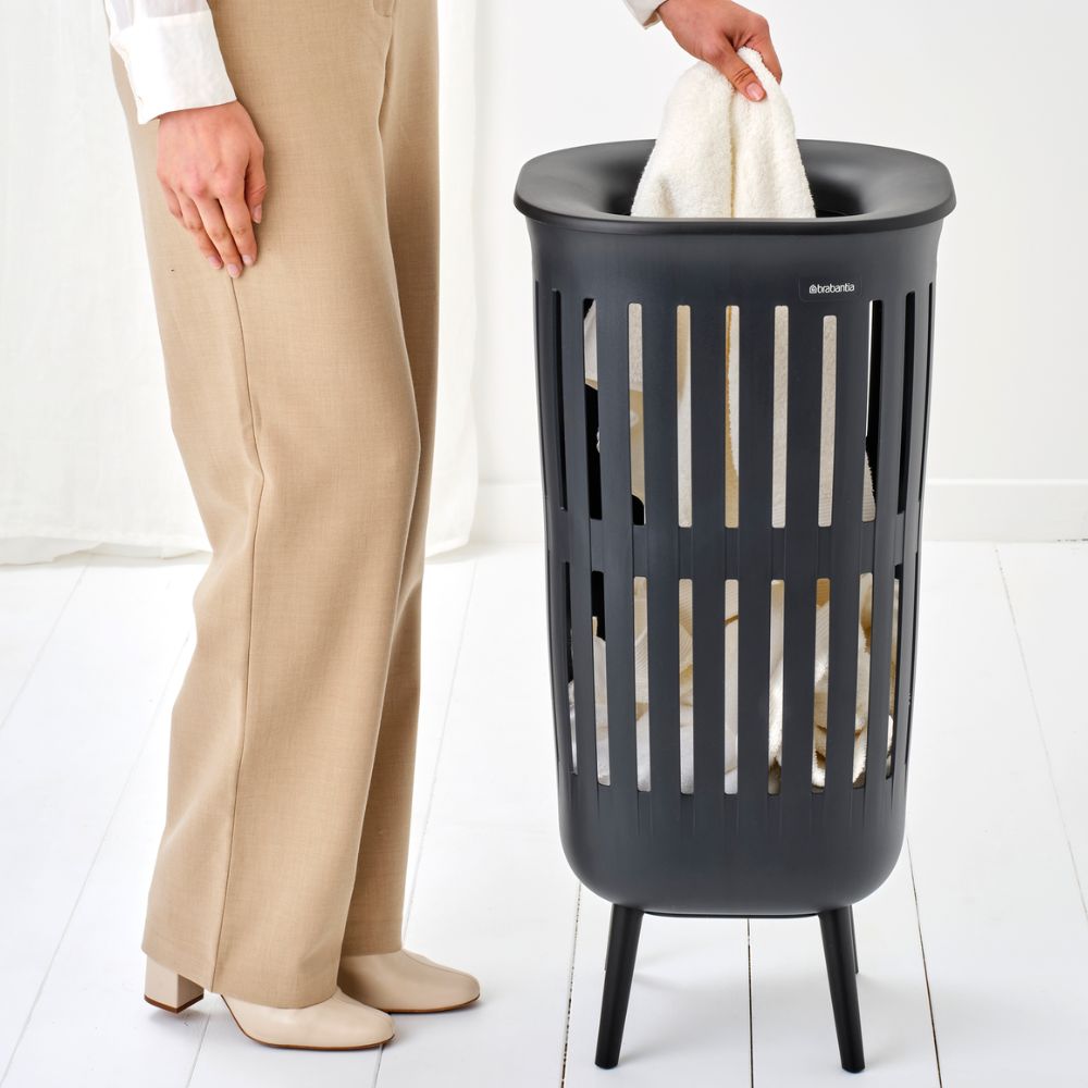 Collect-It Laundry Basket Hi 55L - Black at Brabantia GH