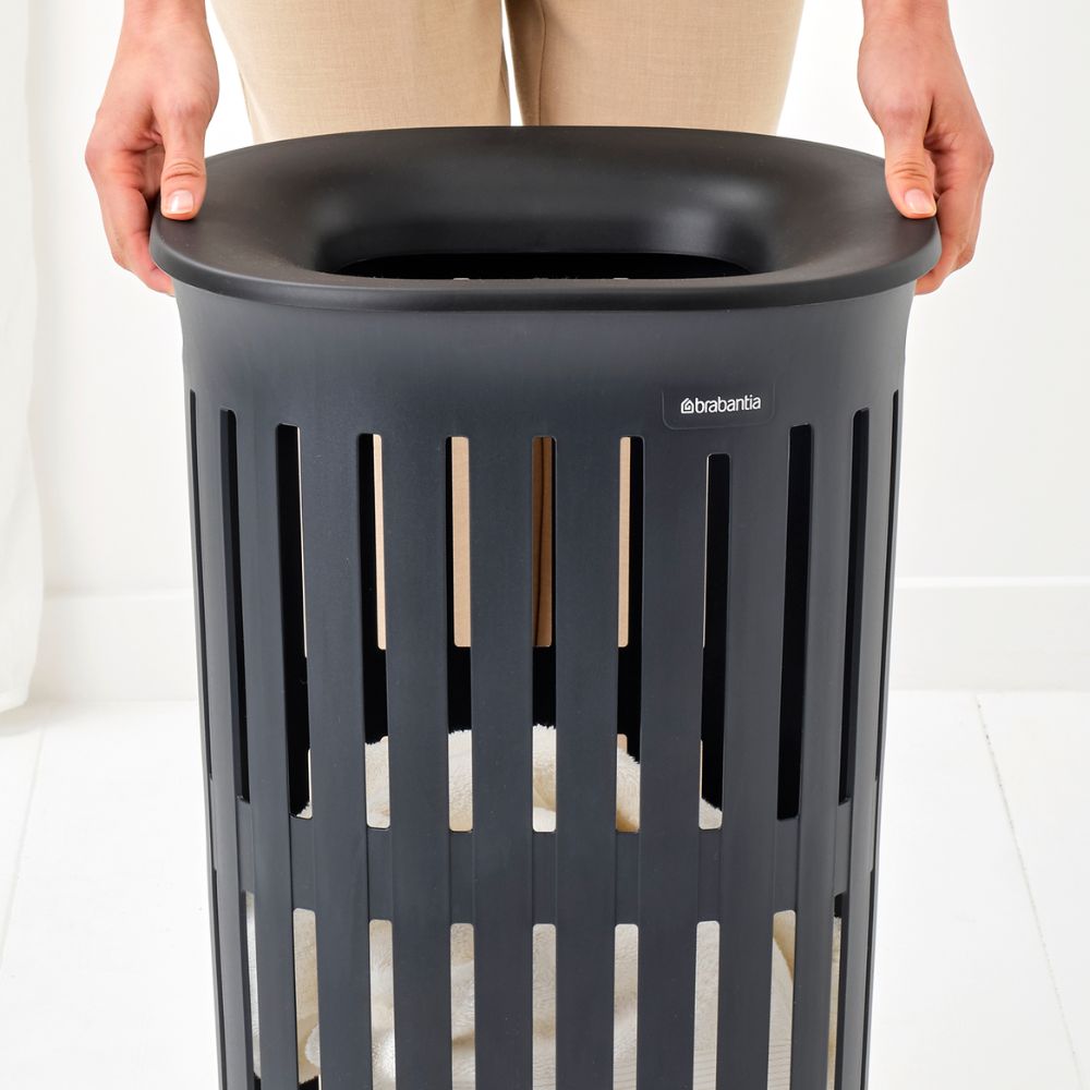 Collect-It Laundry Basket Hi 55L - Black at Brabantia GH