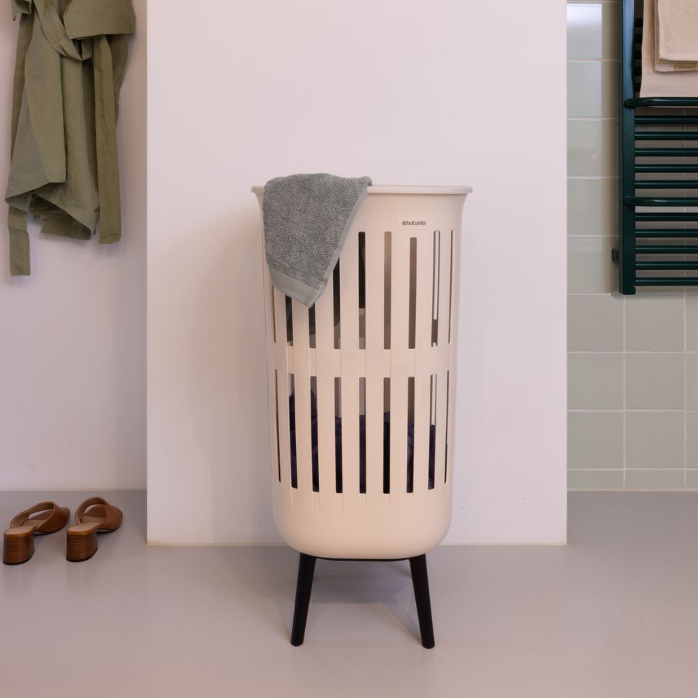 Collect-It Laundry Basket Hi 55L - Soft Beige at Brabantia GH
