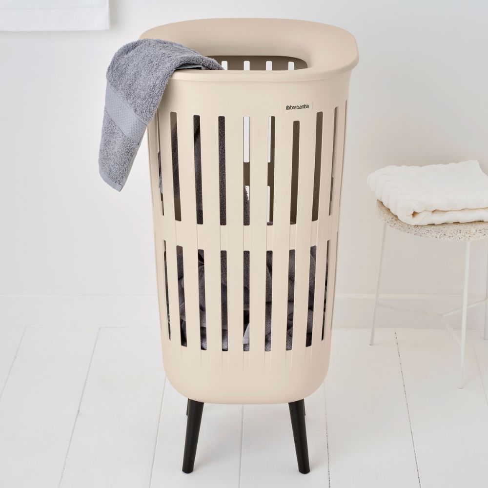 Collect-It Laundry Basket Hi 55L - Soft Beige at Brabantia GH
