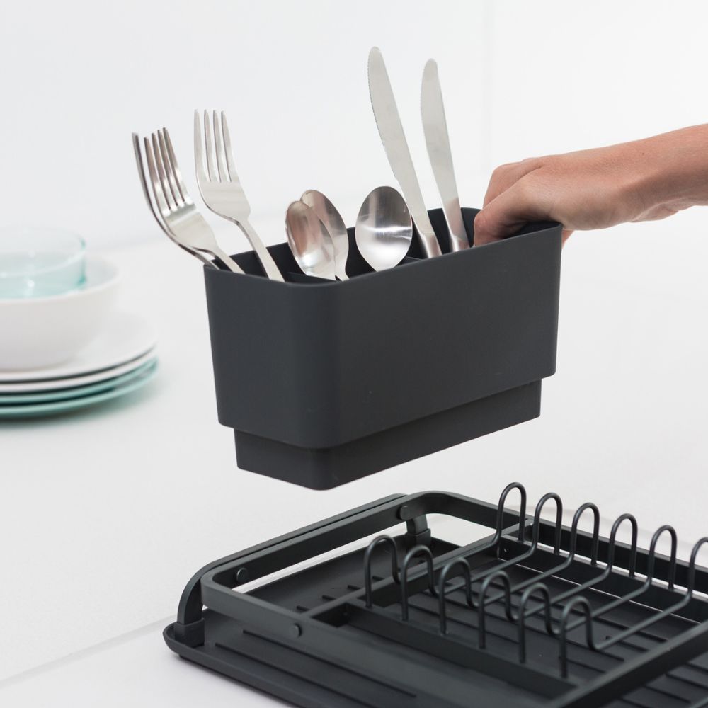Compact Dish Drying Rack, SinkSide - Dark Grey at Brabantia GH