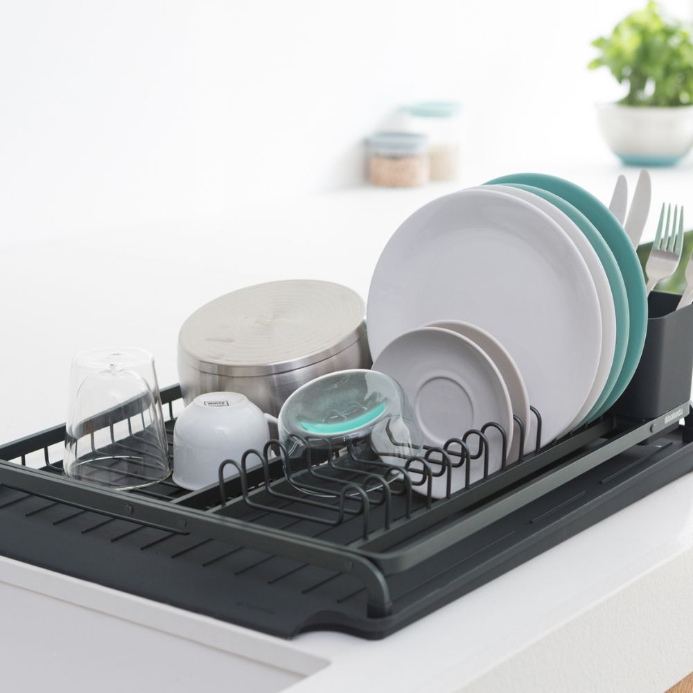 Dish Drying Rack, SinkSide - Dark Grey at Brabantia GH