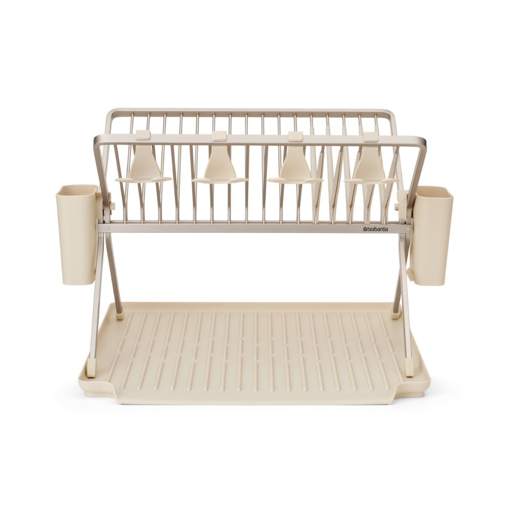 Foldable Dish Drying Rack, SinkSide, Large - Soft Beige at Brabantia GH