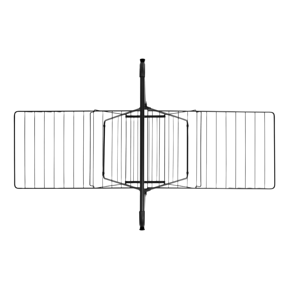 HangOn Drying Rack, 25 metres with rod - Matt Black at Brabantia GH