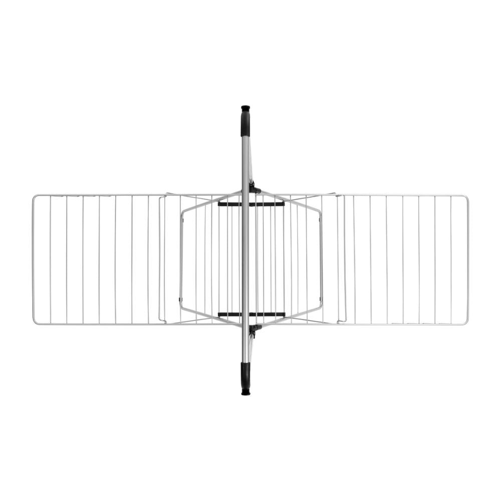 HangOn Drying Rack, 25 metres with rod - Metallic Grey at Brabantia GH