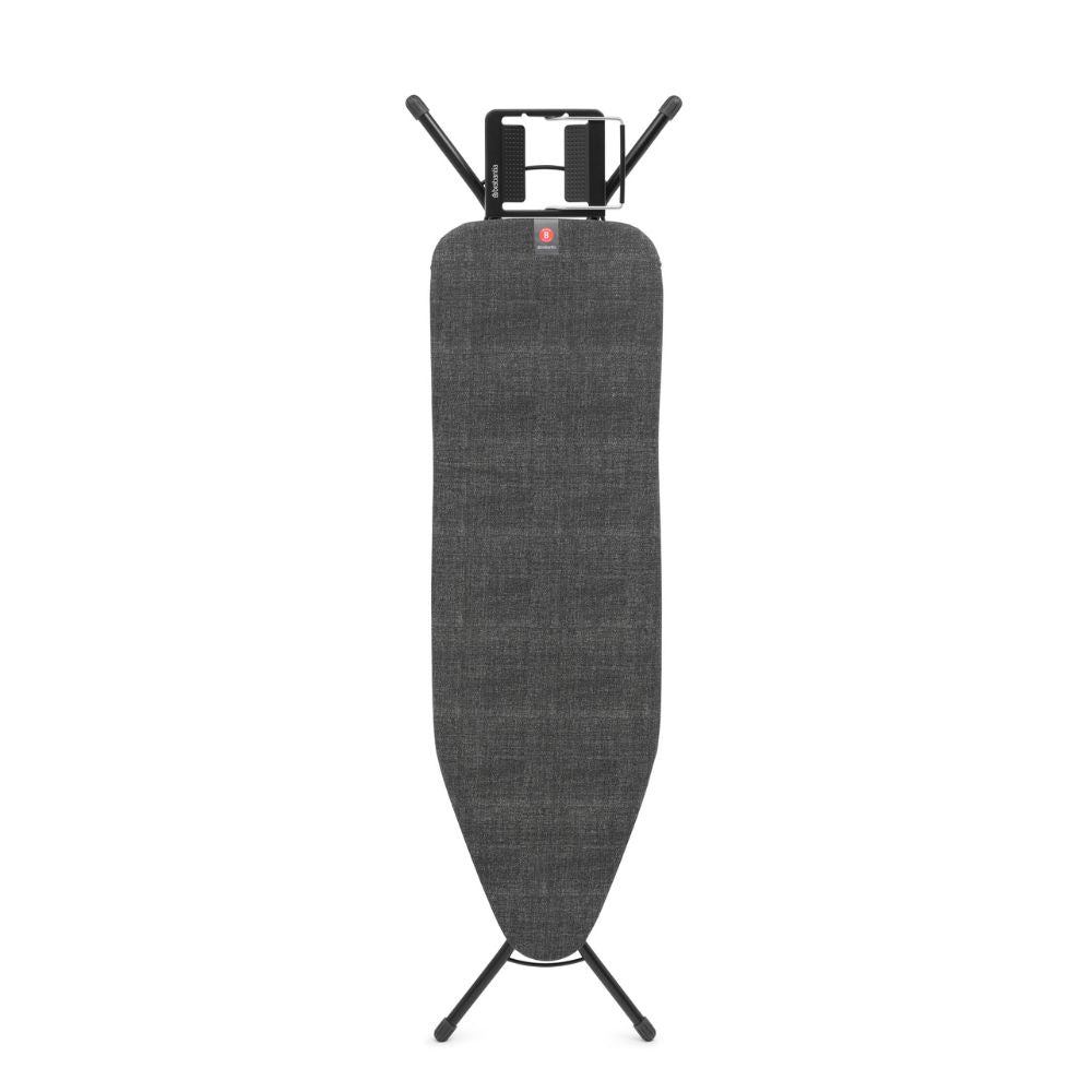 Ironing Board B, 124x38 cm, Steam Iron Rest - Denim Black at Brabantia GH