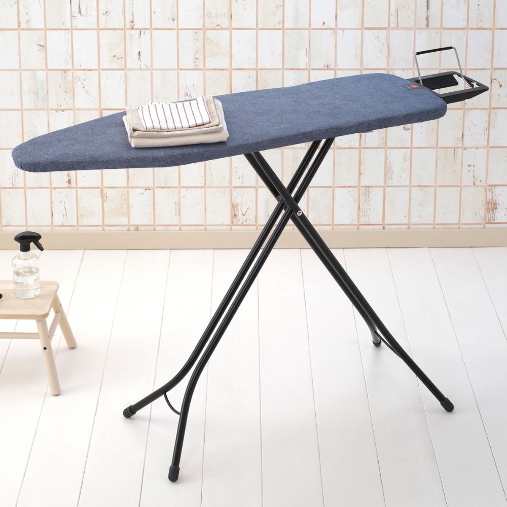 Ironing Board B, 124x38 cm, Steam Iron Rest - Denim Blue at Brabantia GH