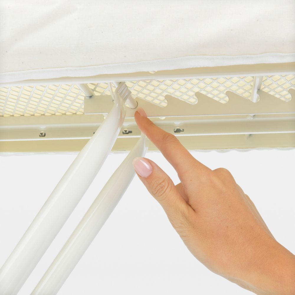 Ironing Board B, 124x38 cm, Steam Iron Rest - Denim Blue at Brabantia GH