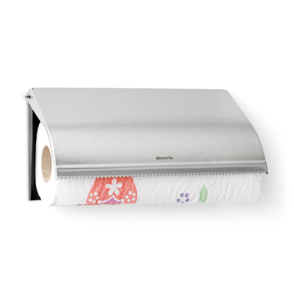 Kitchen Roll Holder, Wall Mounted - Matt Steel at Brabantia GH