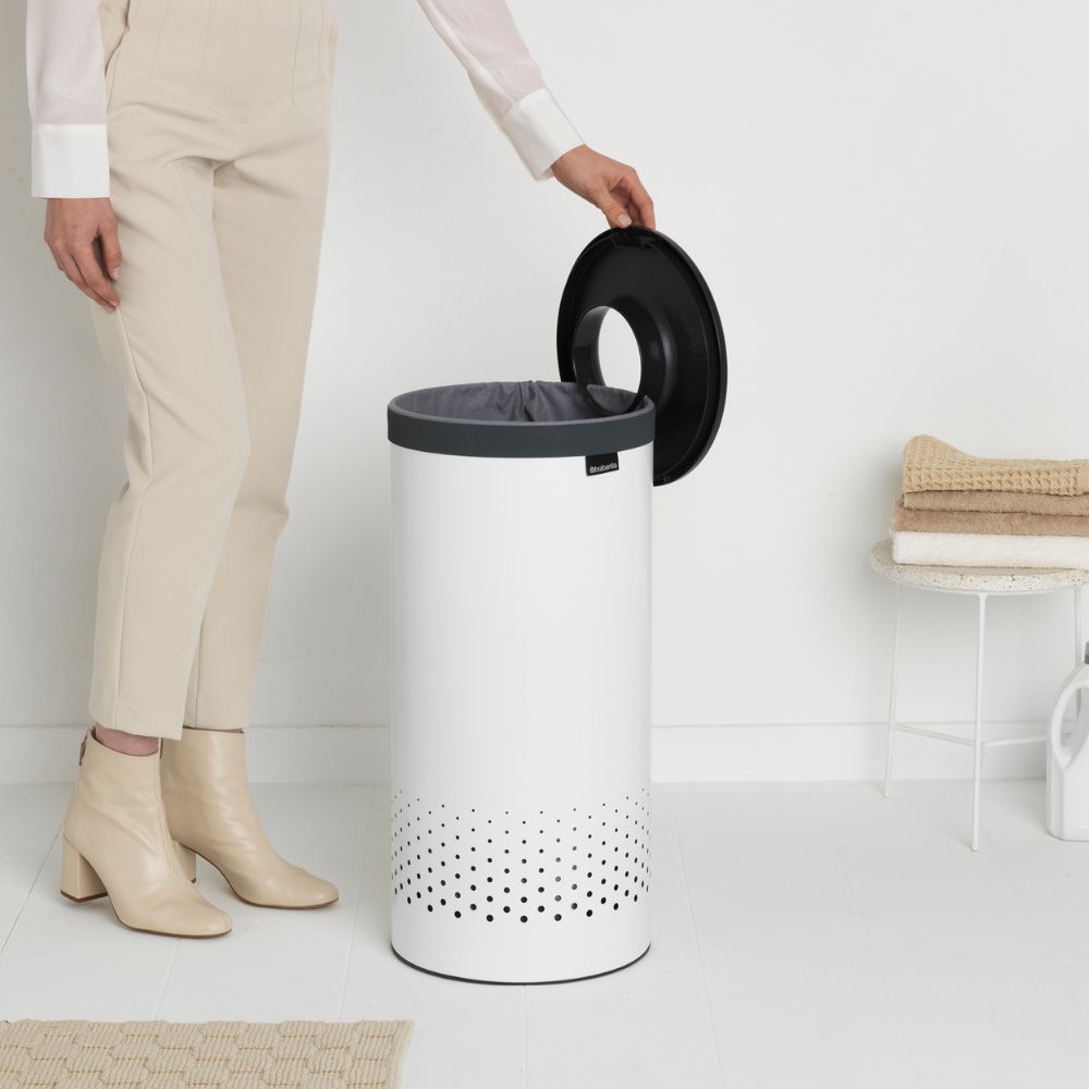 Laundry Bin, 35 litre - White at Brabantia GH
