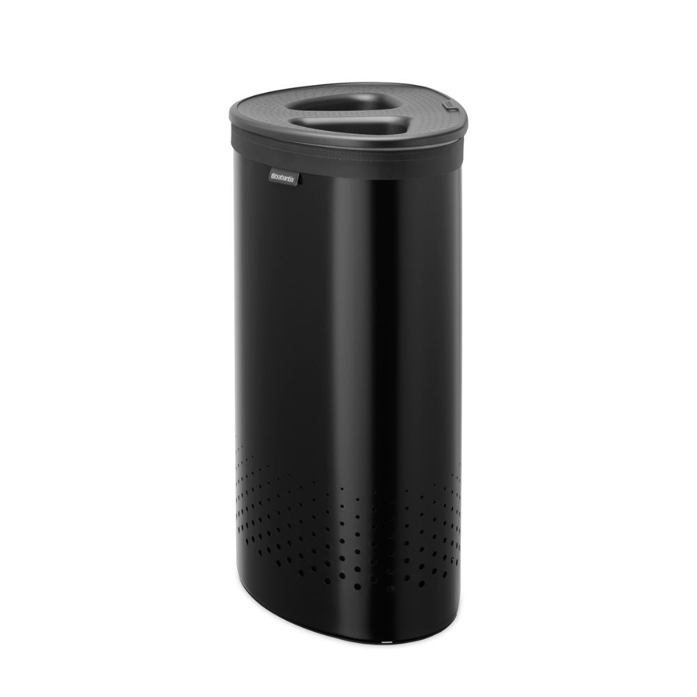 Laundry Bin, 55 litre, Selector - Matt Black at Brabantia GH