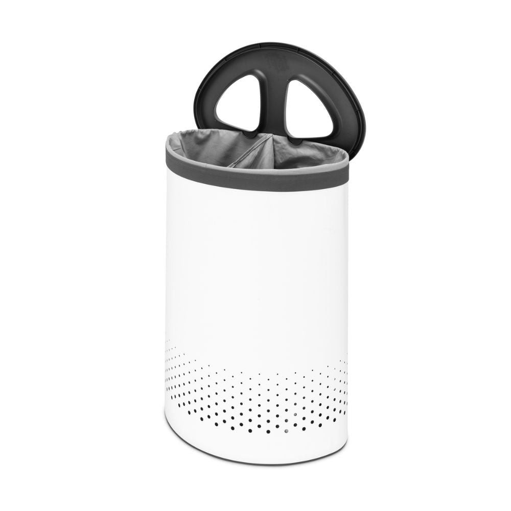 Laundry Bin, 55 litre, Selector - White at Brabantia GH