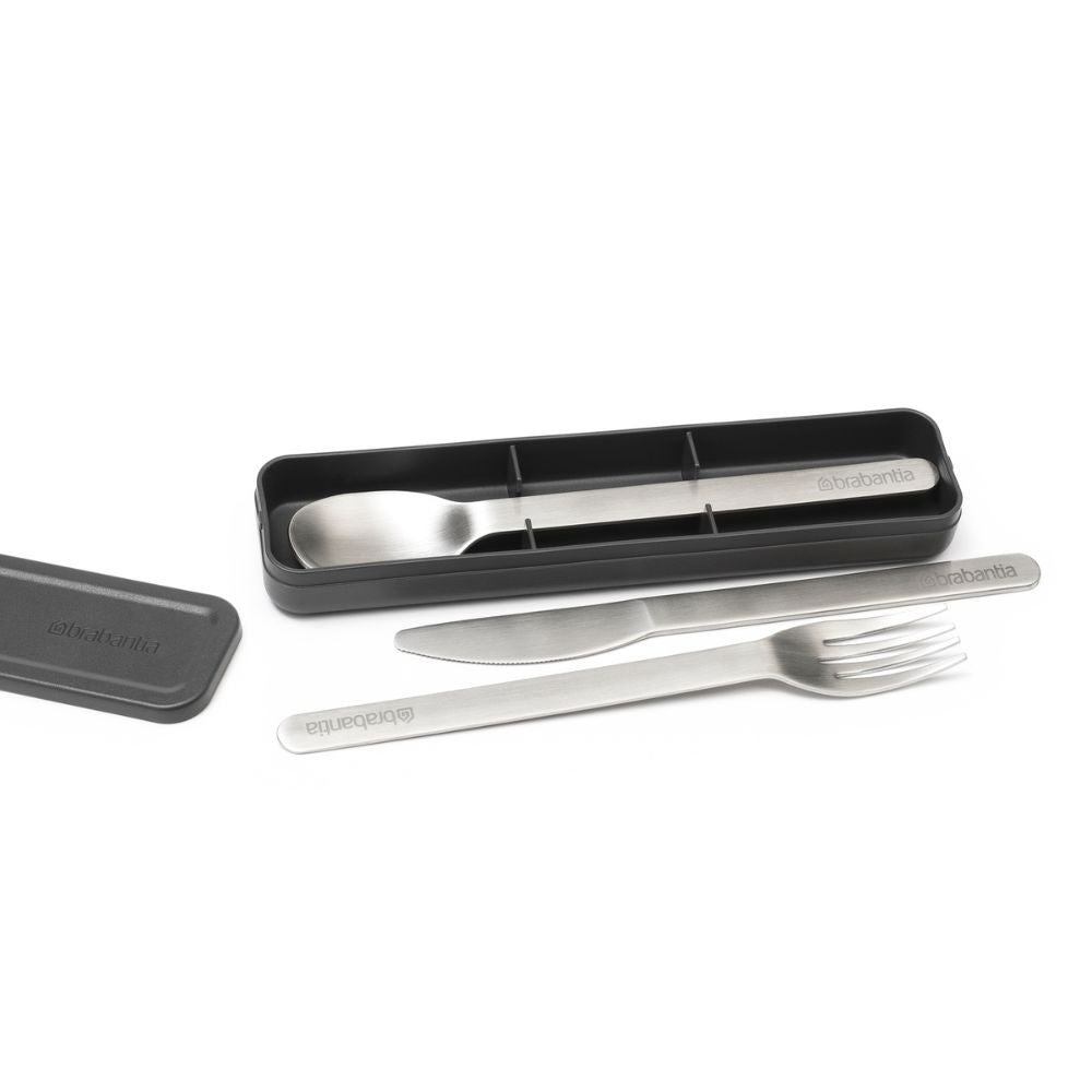 Make & Take Cutlery Set, 3 pieces - Dark Grey at Brabantia GH