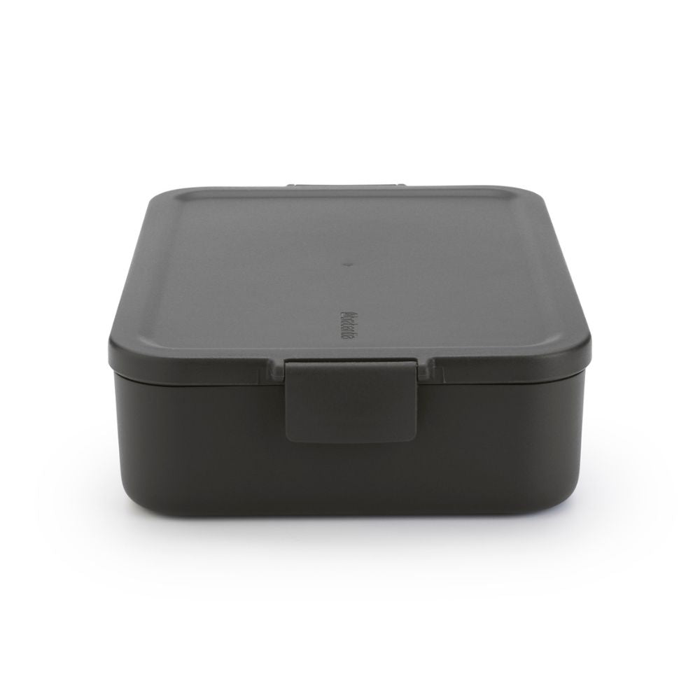 Make & Take Lunch Box Bento, Large, Plastic - Dark Grey at Brabantia GH