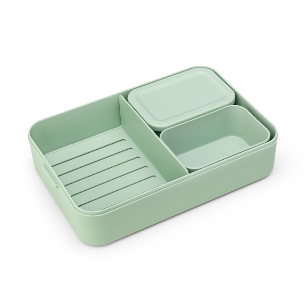 Make & Take Lunch Box Bento, Large, Plastic - Jade Green at Brabantia GH