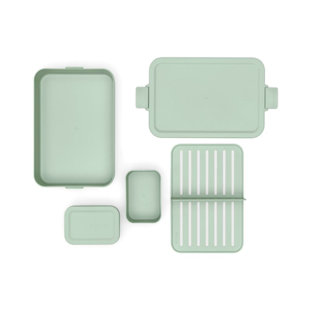 Make & Take Lunch Box Bento, Large, Plastic - Jade Green at Brabantia GH