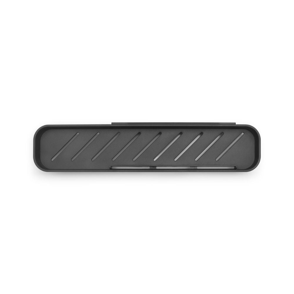 MindSet Shower Shelf with Squeegee - Dark Grey at Brabantia GH
