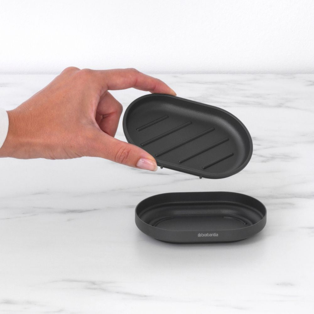 MindSet Soap Dish, Mineral Infinite Grey at Brabantia GH