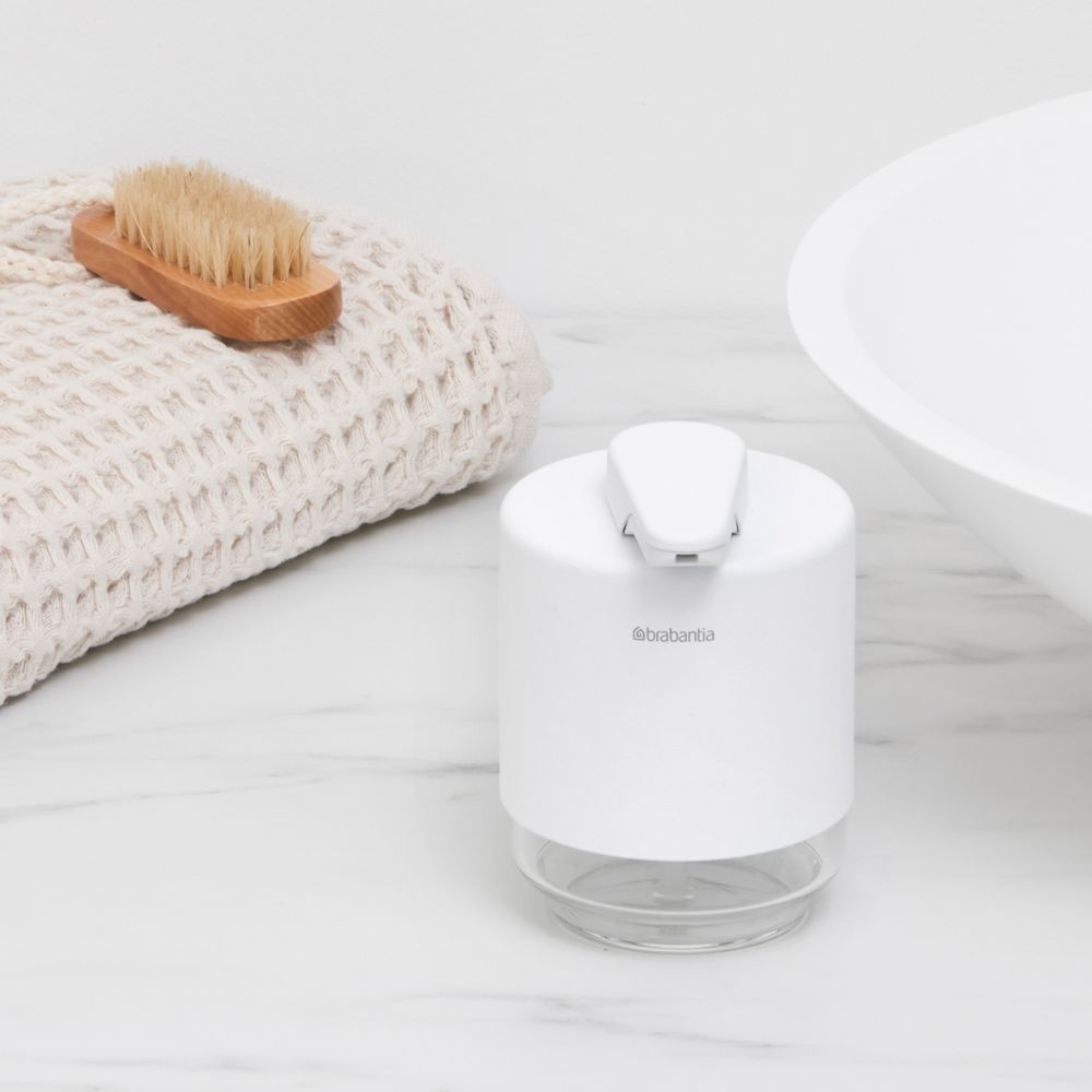 MindSet Soap Dispenser, Mineral Fresh White at Brabantia GH