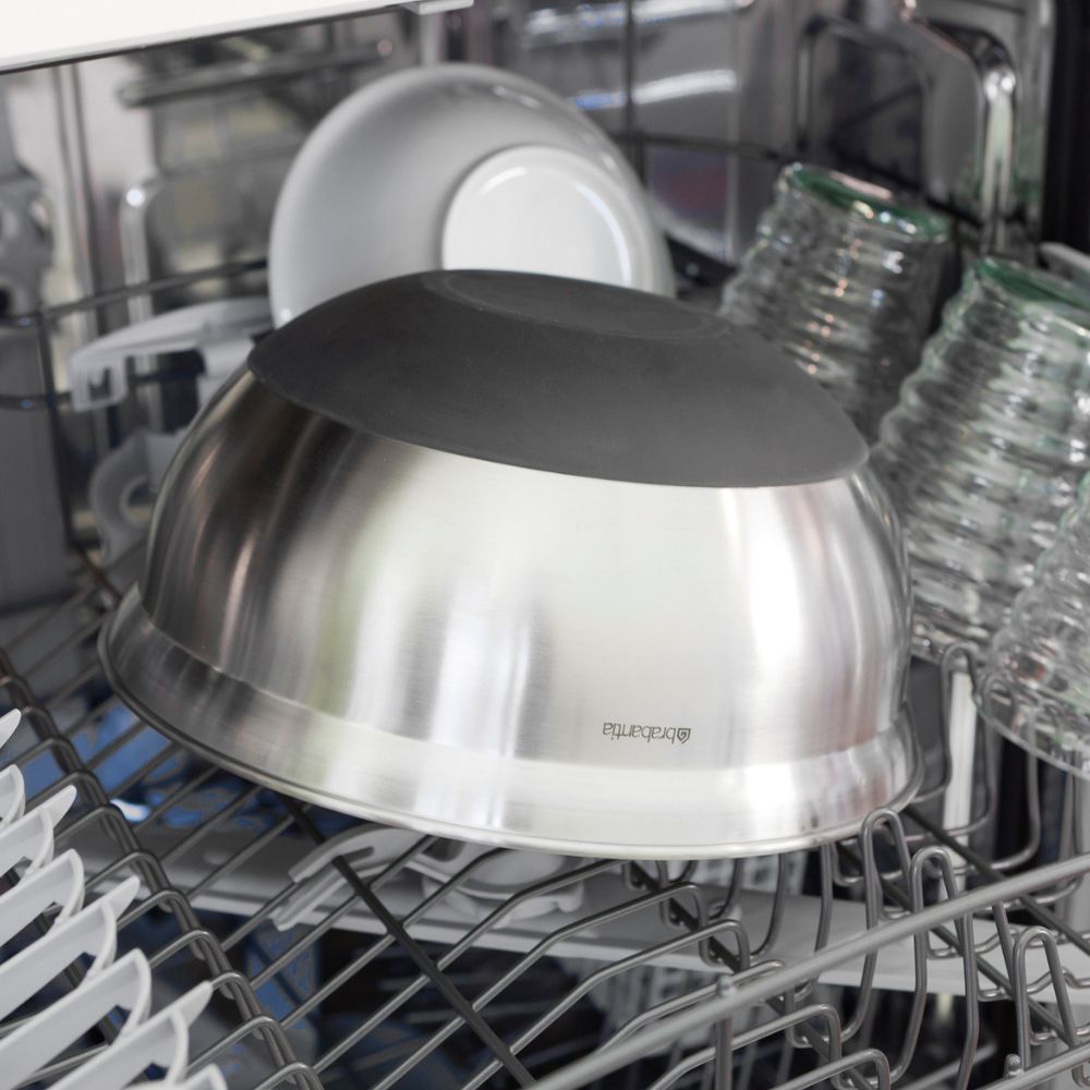 Mixing Bowl, 3.0 litre - Matt Steel / Black at Brabantia GH