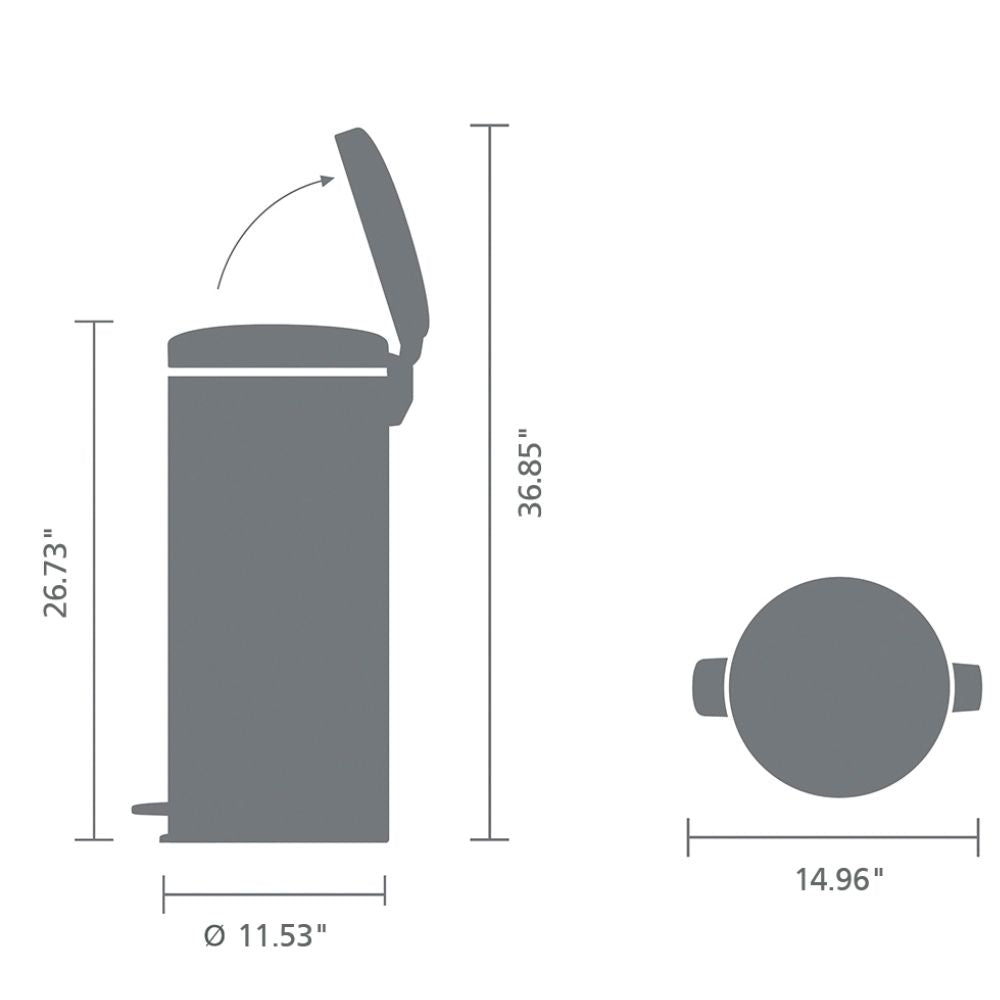 NewIcon Pedal Bin, 30L at Brabantia GH