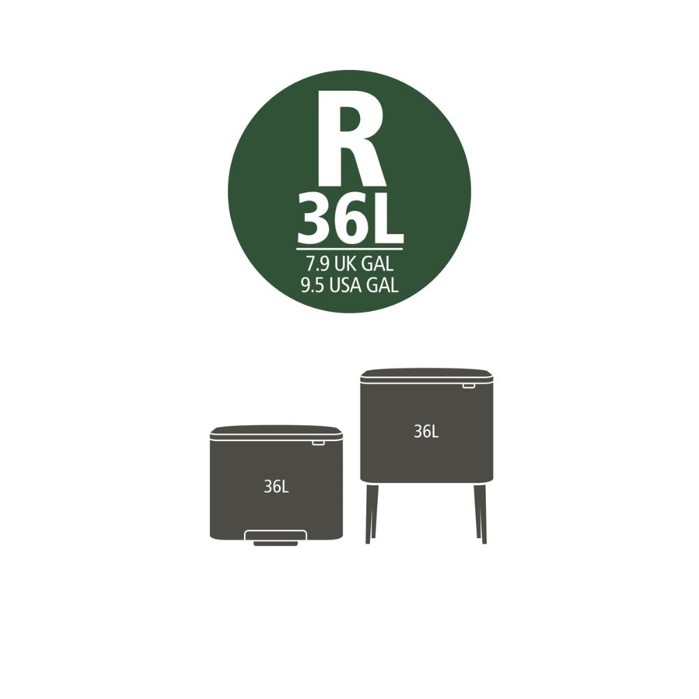 PerfectFit Bags, Code R, 36L, 10 Bags at Brabantia GH