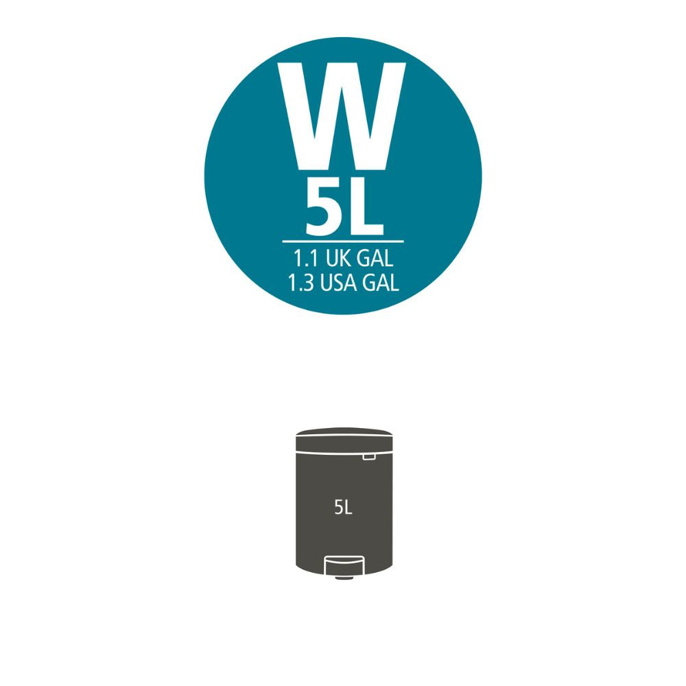 PerfectFit Bags, Code W, 5L, 40 Bags at Brabantia GH