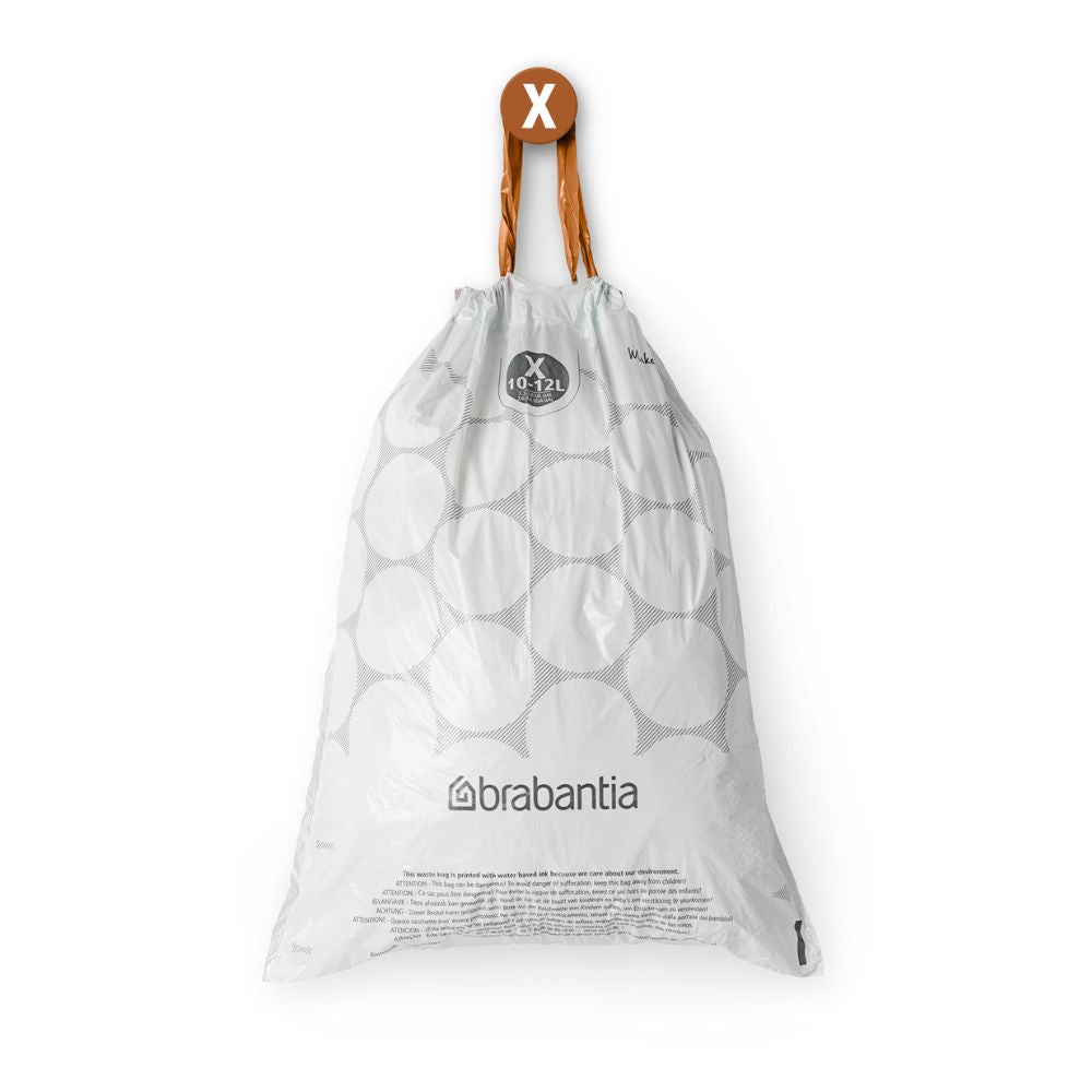 PerfectFit Bags, Code X, 10-12L, 10 Bags at Brabantia GH