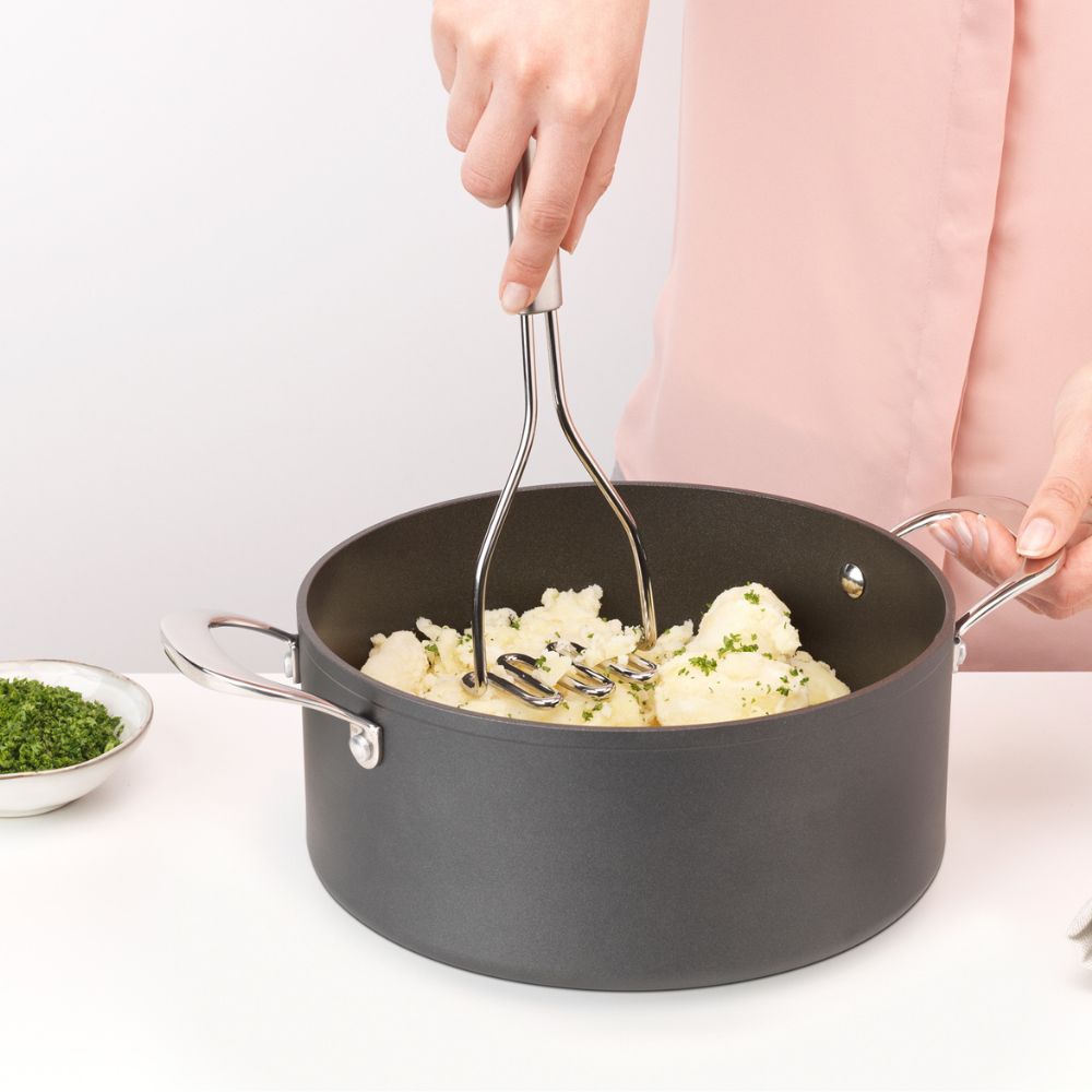 Profile Potato Masher - Matt Steel at Brabantia GH
