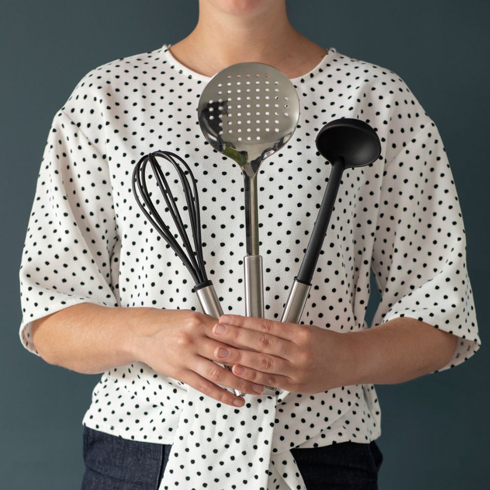 Profile Whisk, Large, Non-Stick - Matt Steel at Brabantia GH