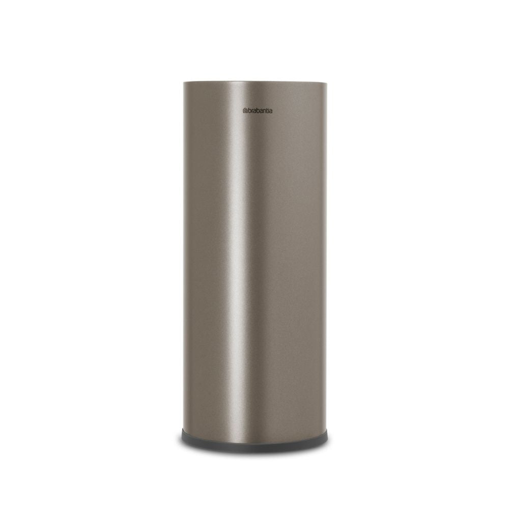 ReNew Toilet Roll Dispenser, for 3 spare Rolls - Platinum at Brabantia GH