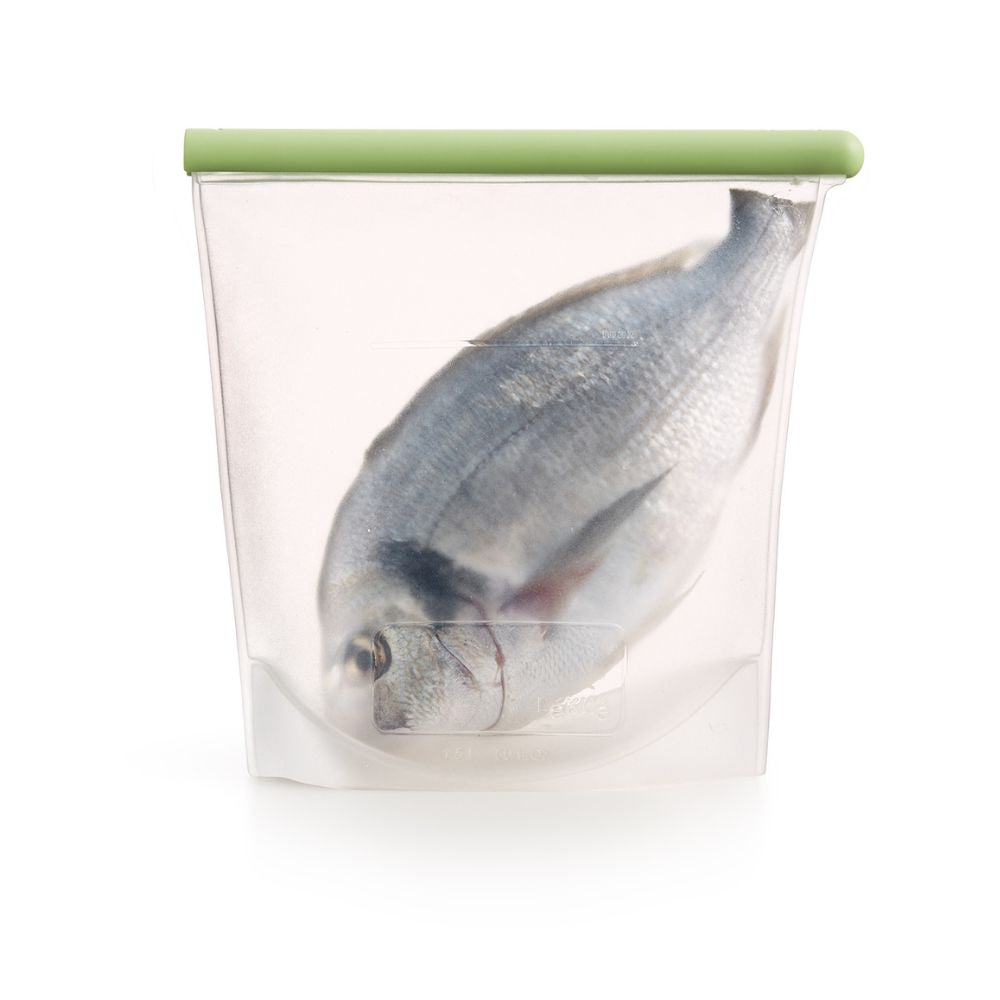 Reusable Silicone Bag, 1.5 L - Green at Brabantia GH