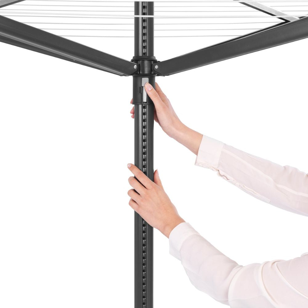 Rotary Dryer Lift-O-Matic, 50 metre, with Ground Spike, Ø 45 mm - Anthracite at Brabantia GH