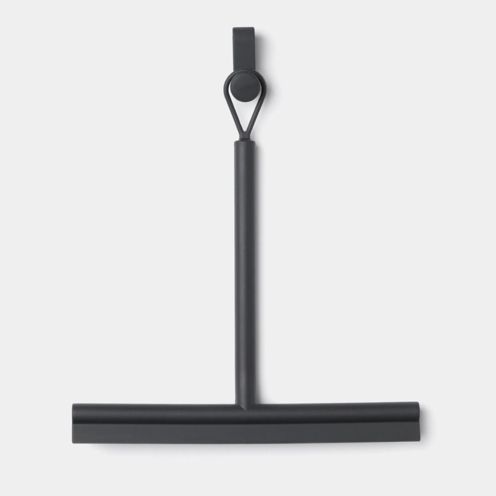 Shower Squeegee, ReNew, with door hook - Dark Grey at Brabantia GH