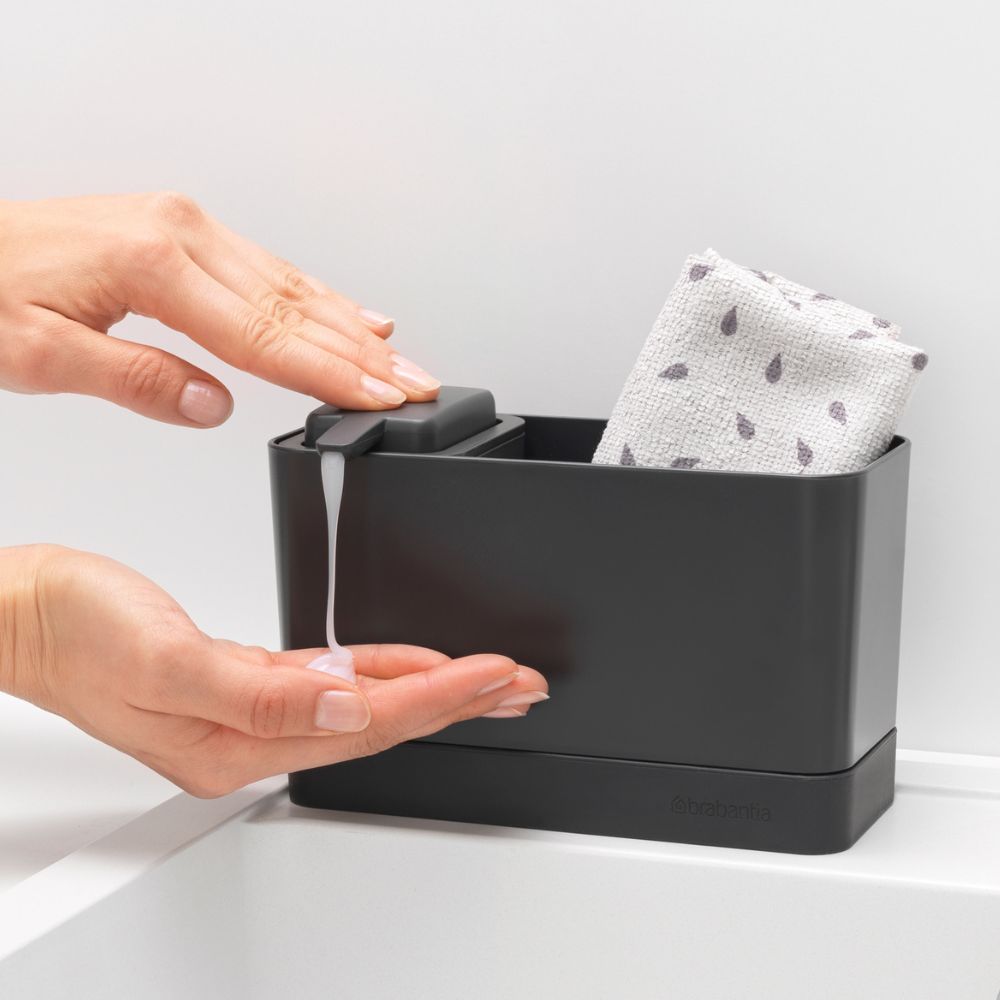 Sink Organiser Set, SinkSide, Set of 2 - Dark Grey at Brabantia GH