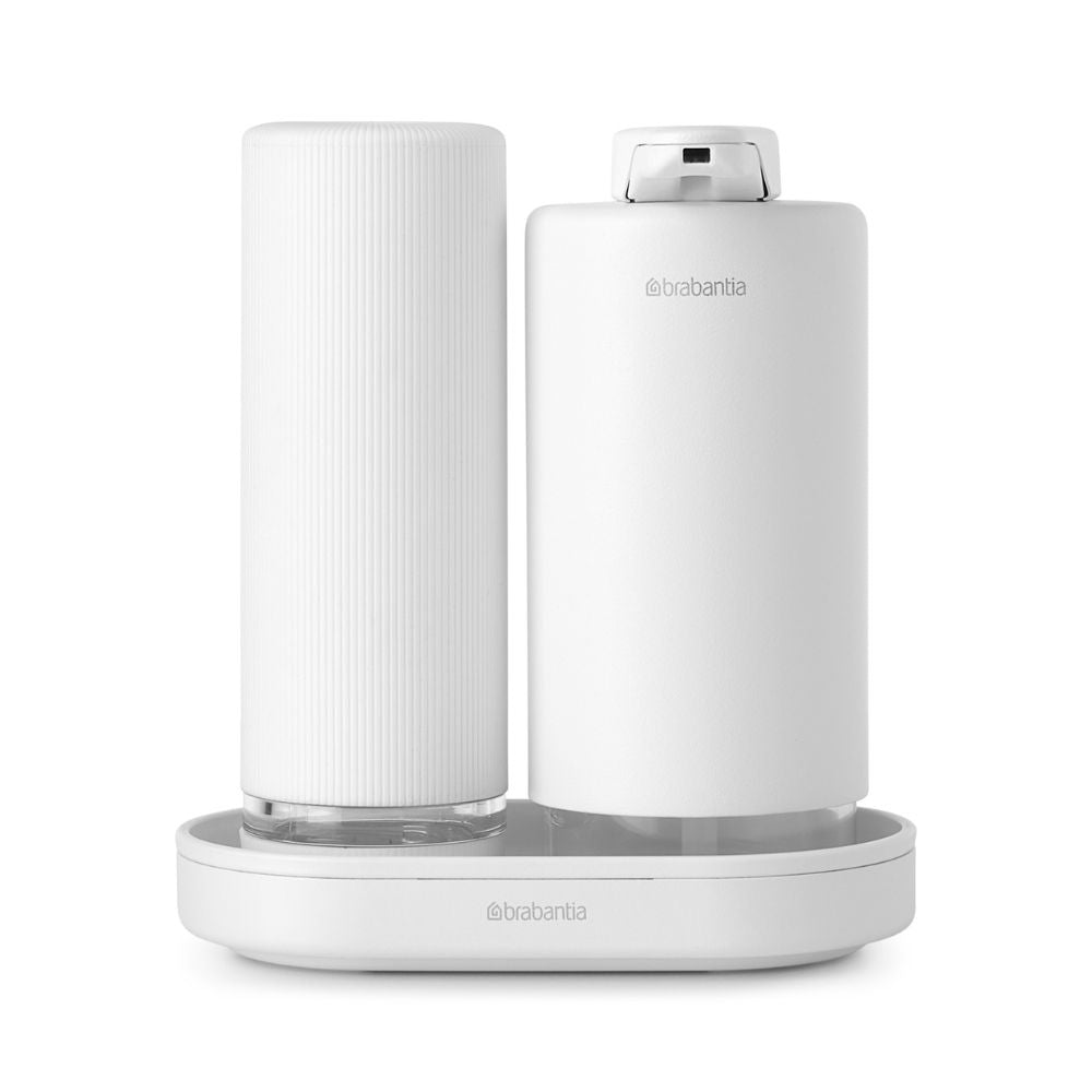 Soap Dispenser Set, SinkStyle, 2x 200 ml - Mineral Fresh White at Brabantia GH