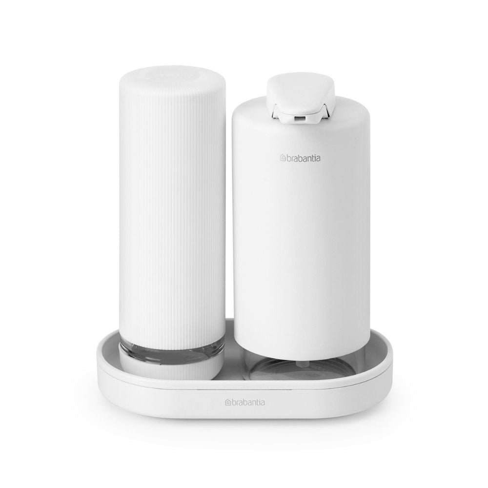 Soap Dispenser Set, SinkStyle, 2x 200 ml - Mineral Fresh White at Brabantia GH
