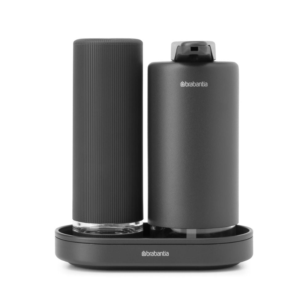 Soap Dispenser Set, SinkStyle, 2x 200 ml - Mineral Infinite Grey at Brabantia GH