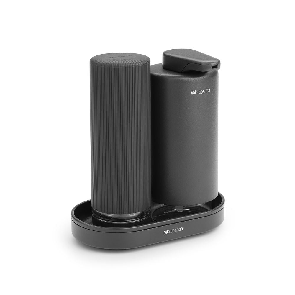 Soap Dispenser Set, SinkStyle, 2x 200 ml - Mineral Infinite Grey at Brabantia GH