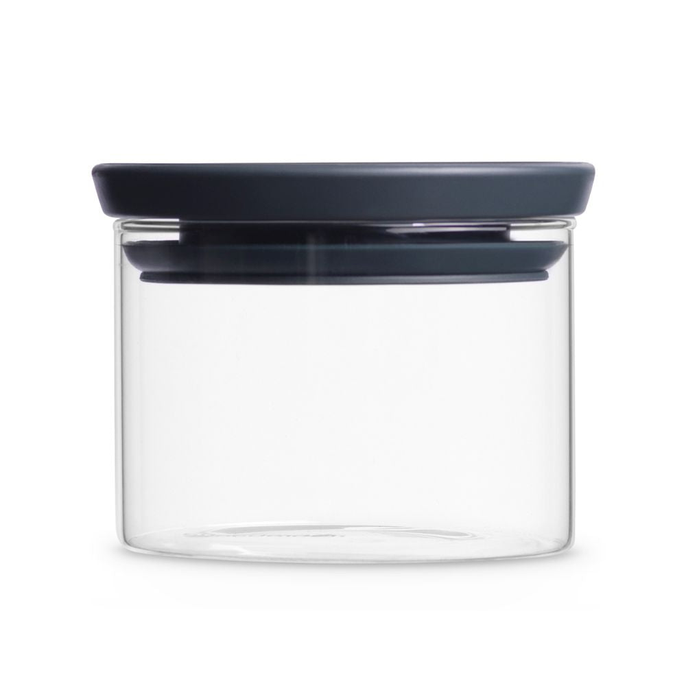 Stackable Glass Jar, 0.3 litre - Dark Grey at Brabantia GH
